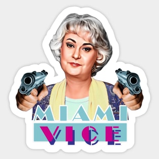 Golden Girls - Miami Vice Sticker